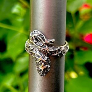 925 Snake ring. Size 9